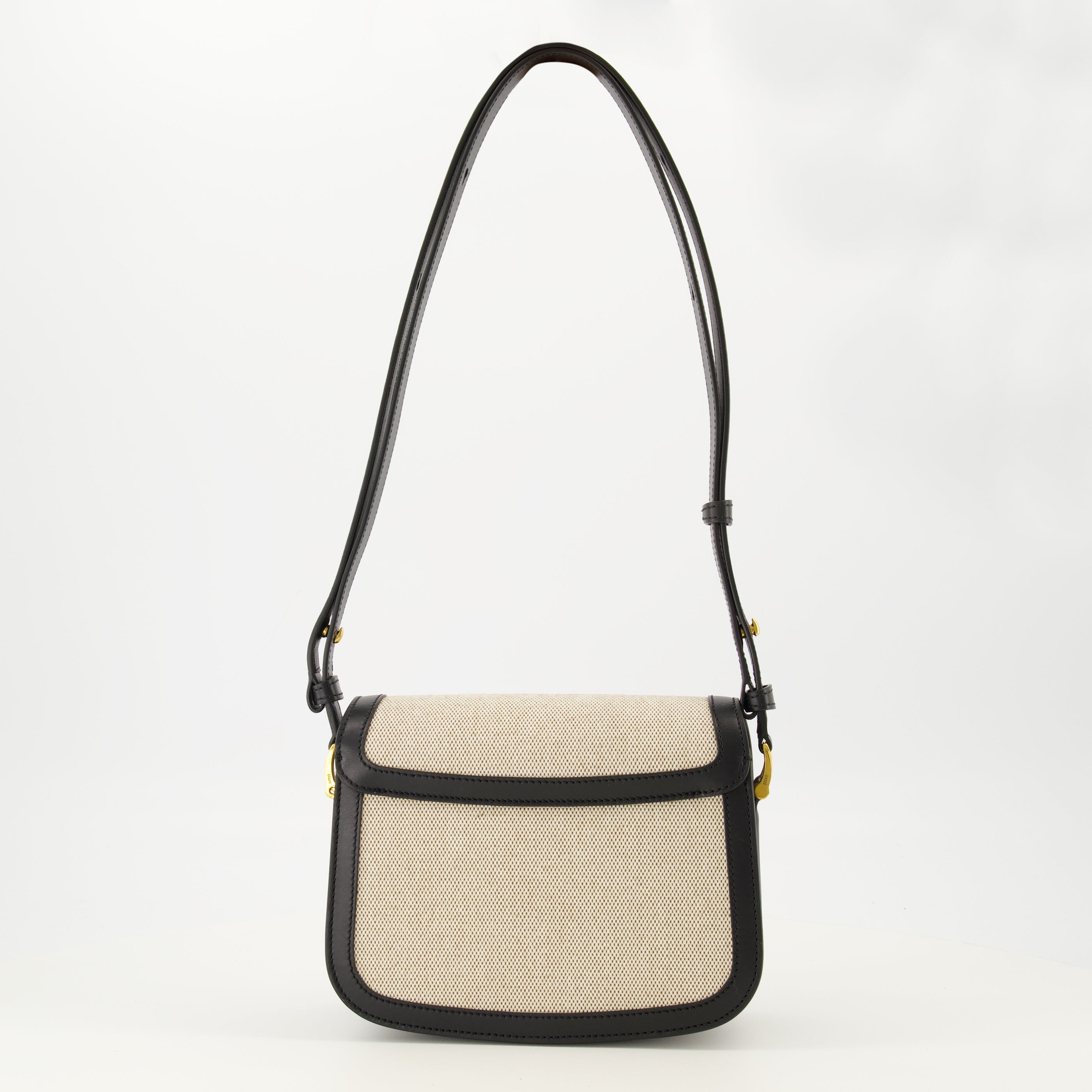 Image de l'article Sac Paris Paris noir en cuir d'agneau de la marque Ami PARIS pour Unisex - Saison Printemps-Été 2026 - Vue de Dos