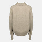 Imagem do artigo pullover de gola alta Willem da marca Khaite para Mulher - Temporada Outono-Inverno 2025 - Vista Traseira