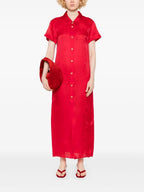 Dresses Effy Dress Khaite Red Femme