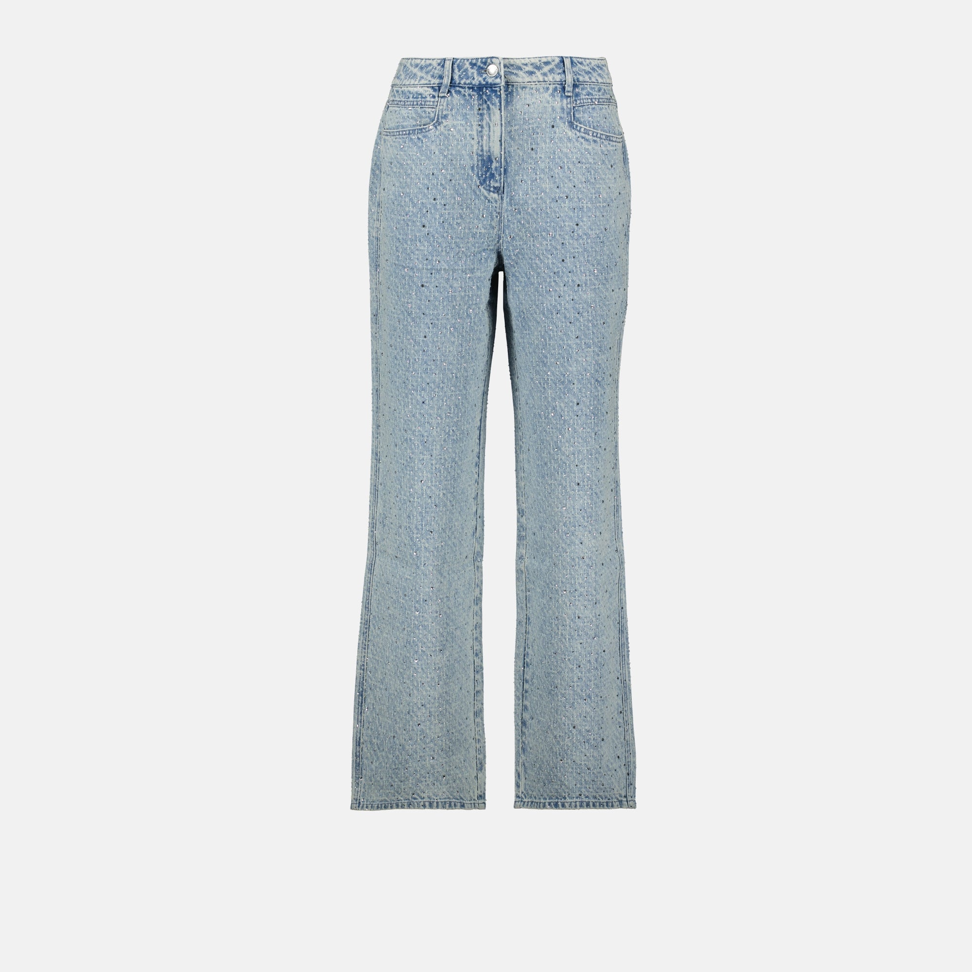Pantalons Jeans Dalou Iro Bleu Femme