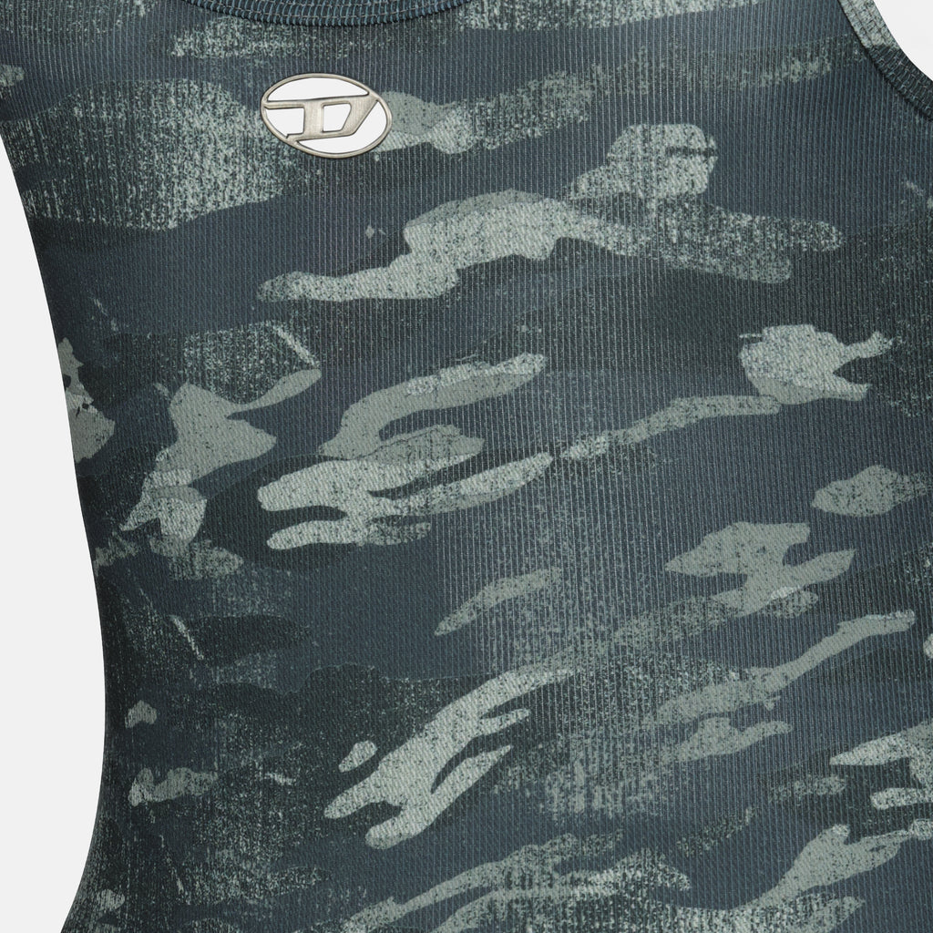 Beachwear Maillot de bain Ut-body-utlt Diesel Gris Femme