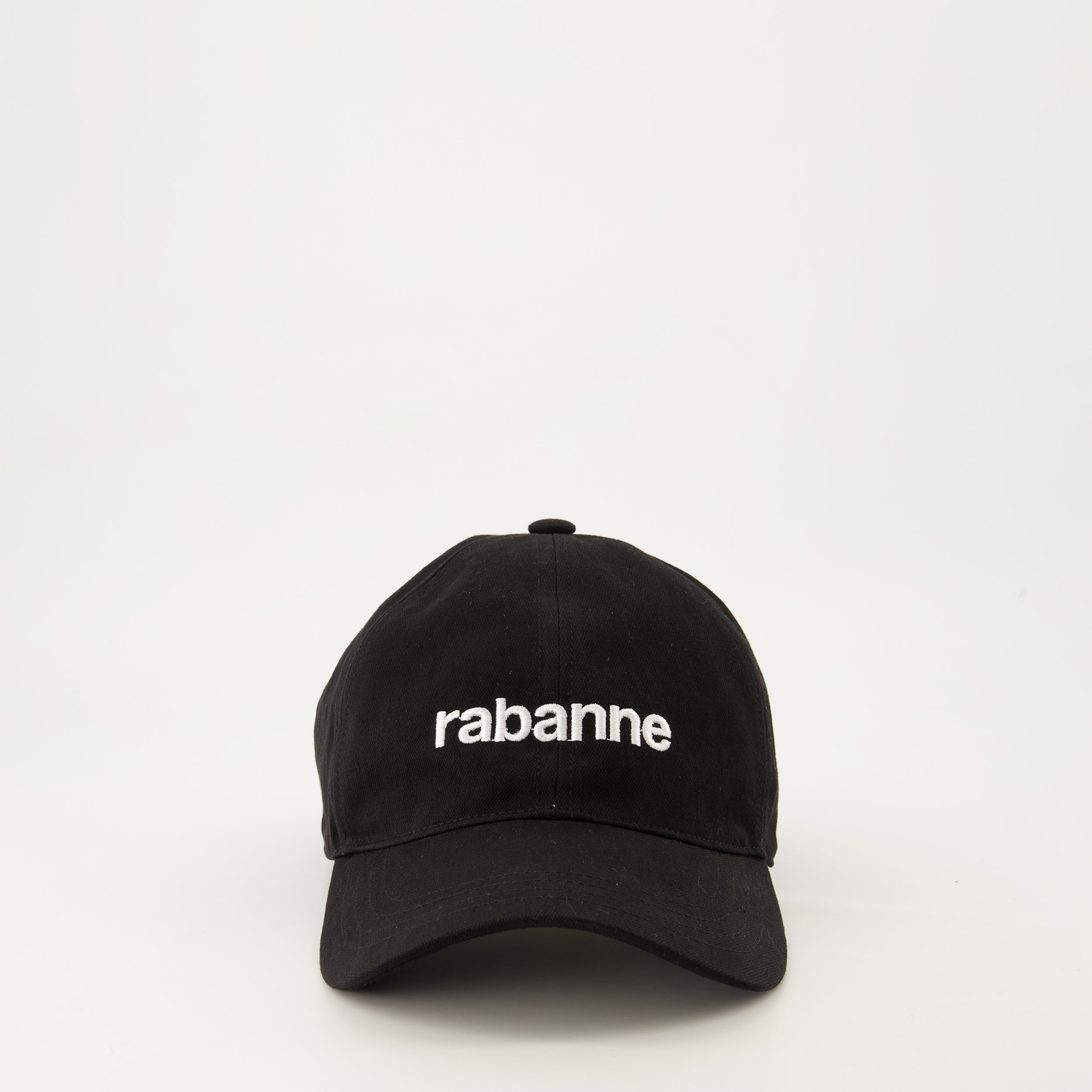 Chapeaux, casquettes et bonnets Casquette à logo Rabanne Noir Femme
