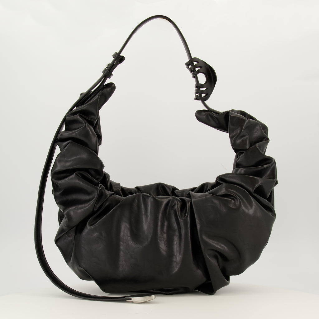 Imagem da mala Grab-D Hobo da Diesel para mulher - Temporada Outono-Inverno 2025 - Vista Frontal
