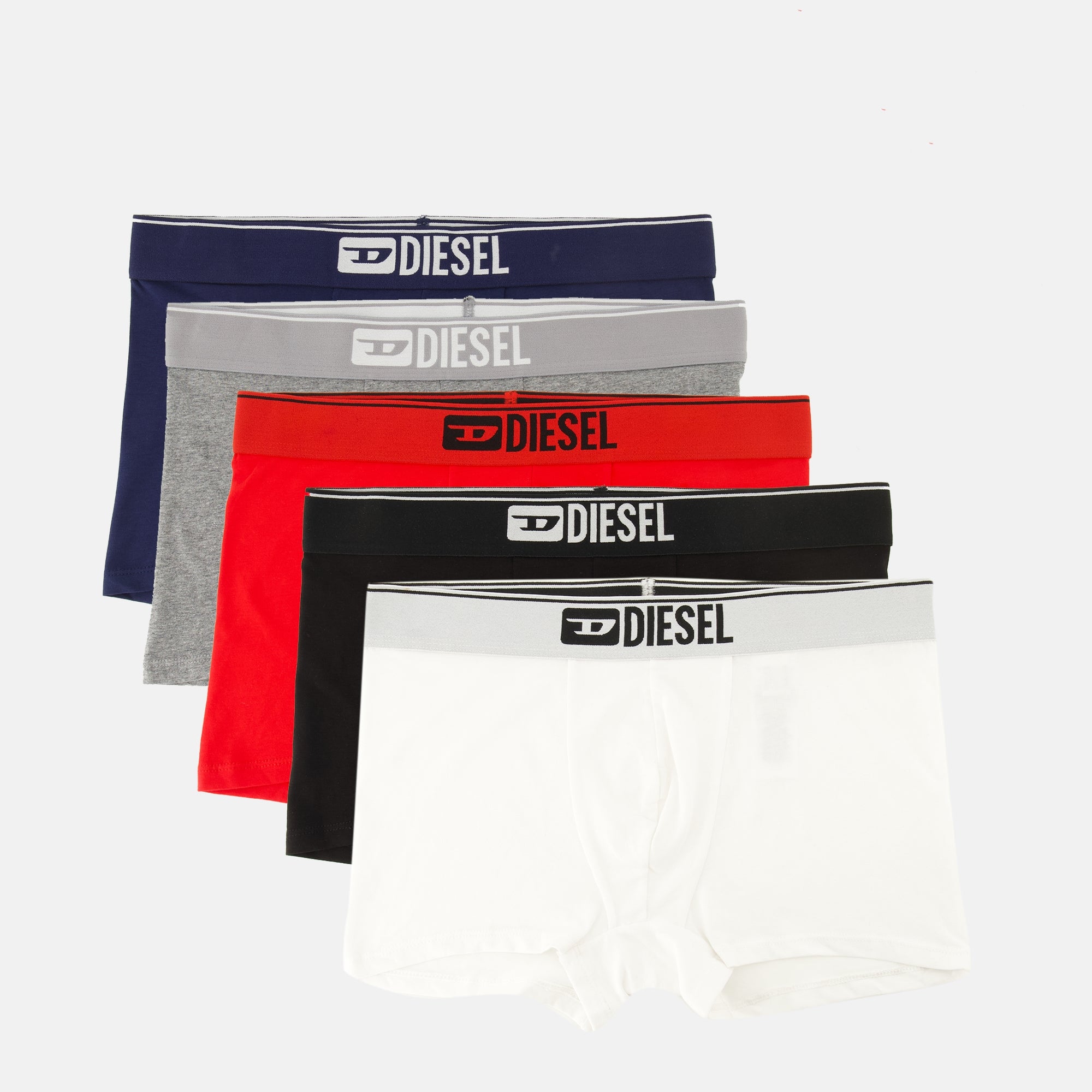 Image of the article Cotton boxer shorts from the brand Diesel for Men - Autumn-Winter Season 2025 - Front View