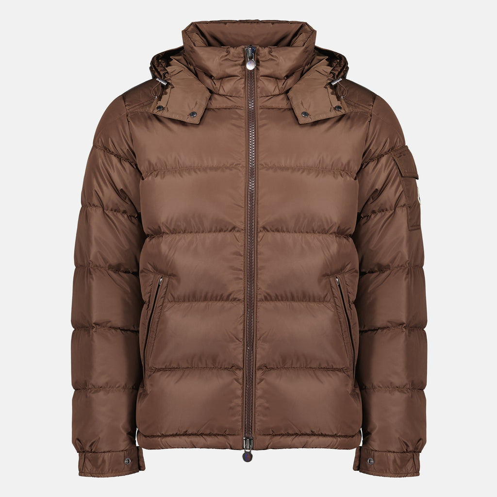 Manteaux Doudoune Maya marron Moncler Marron Homme