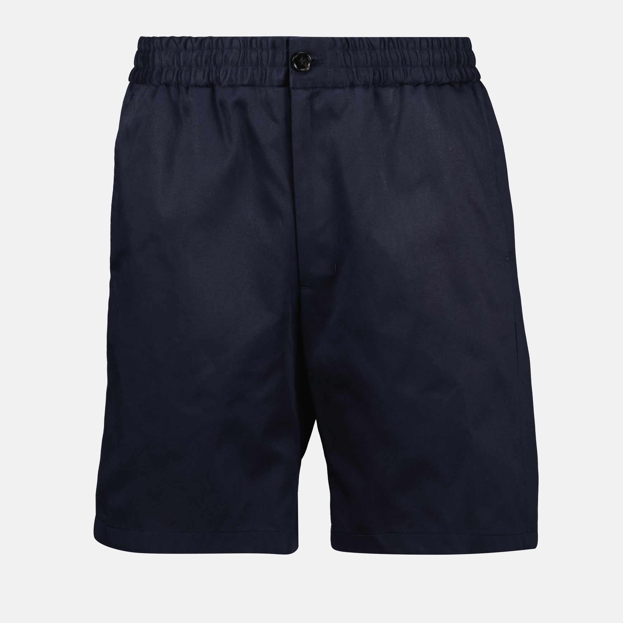 Shorts Short en coton Ami PARIS Bleu foncé Homme