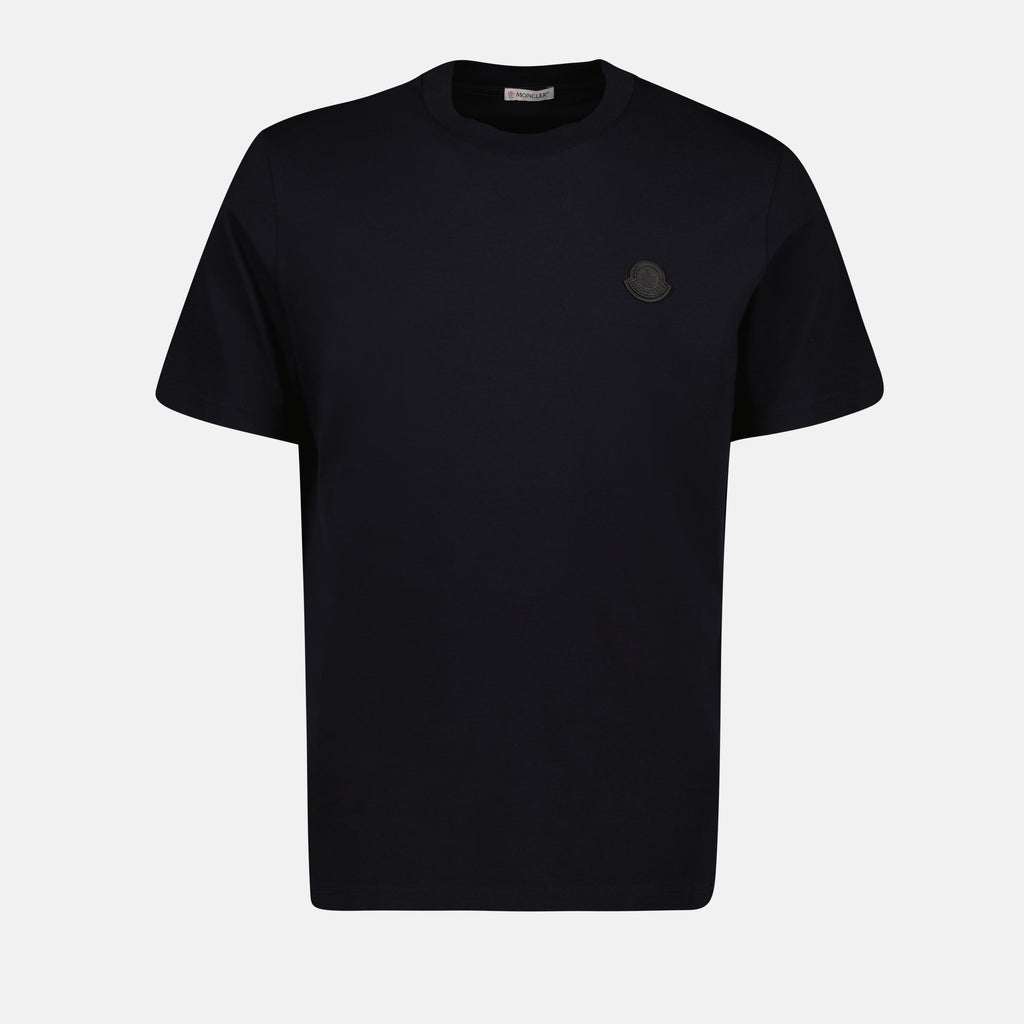 T-shirts T-shirt à logo Moncler Bleu foncé Homme