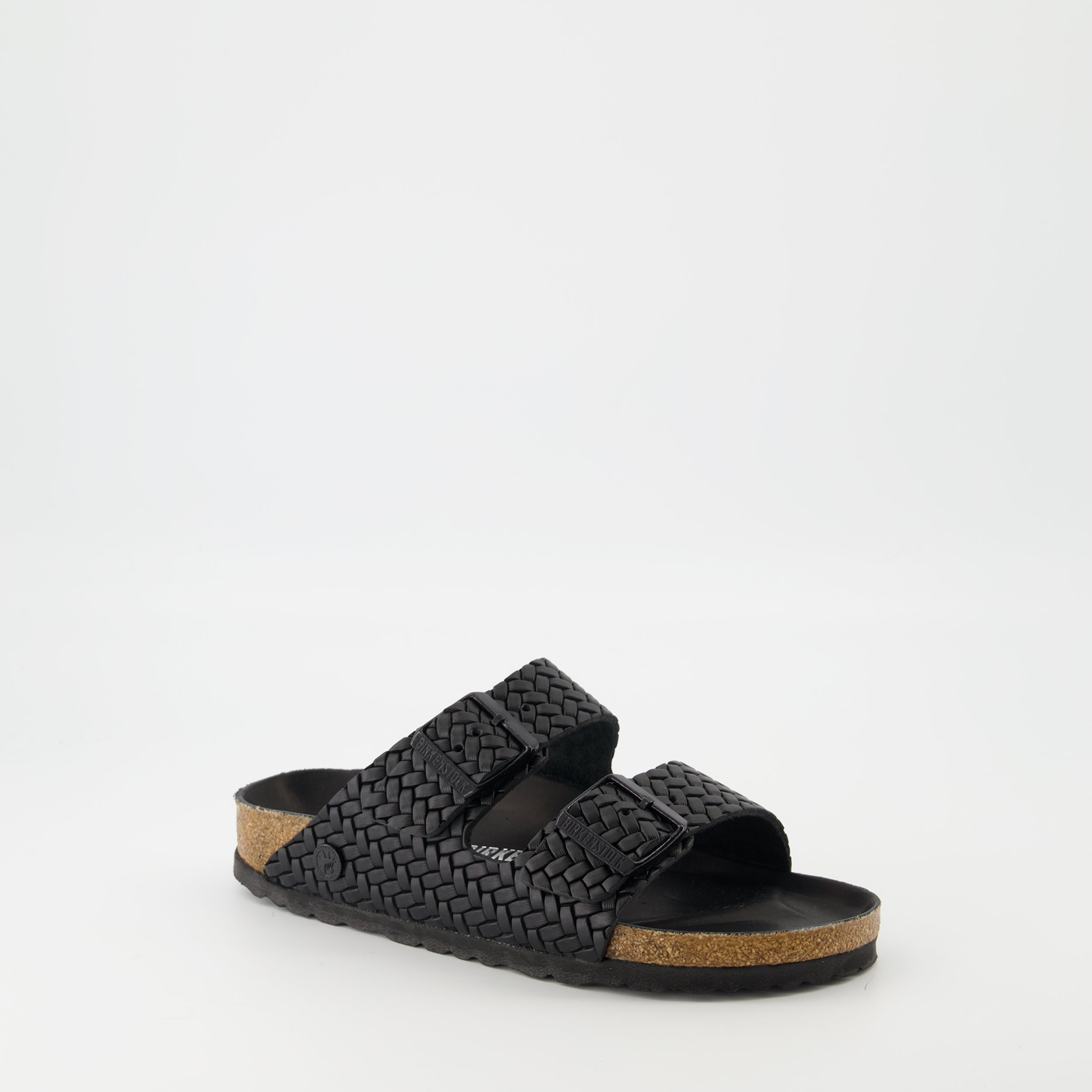 Chaussures ouvertes Sandálias Arizona Rivet Birkenstock Noir Homme
