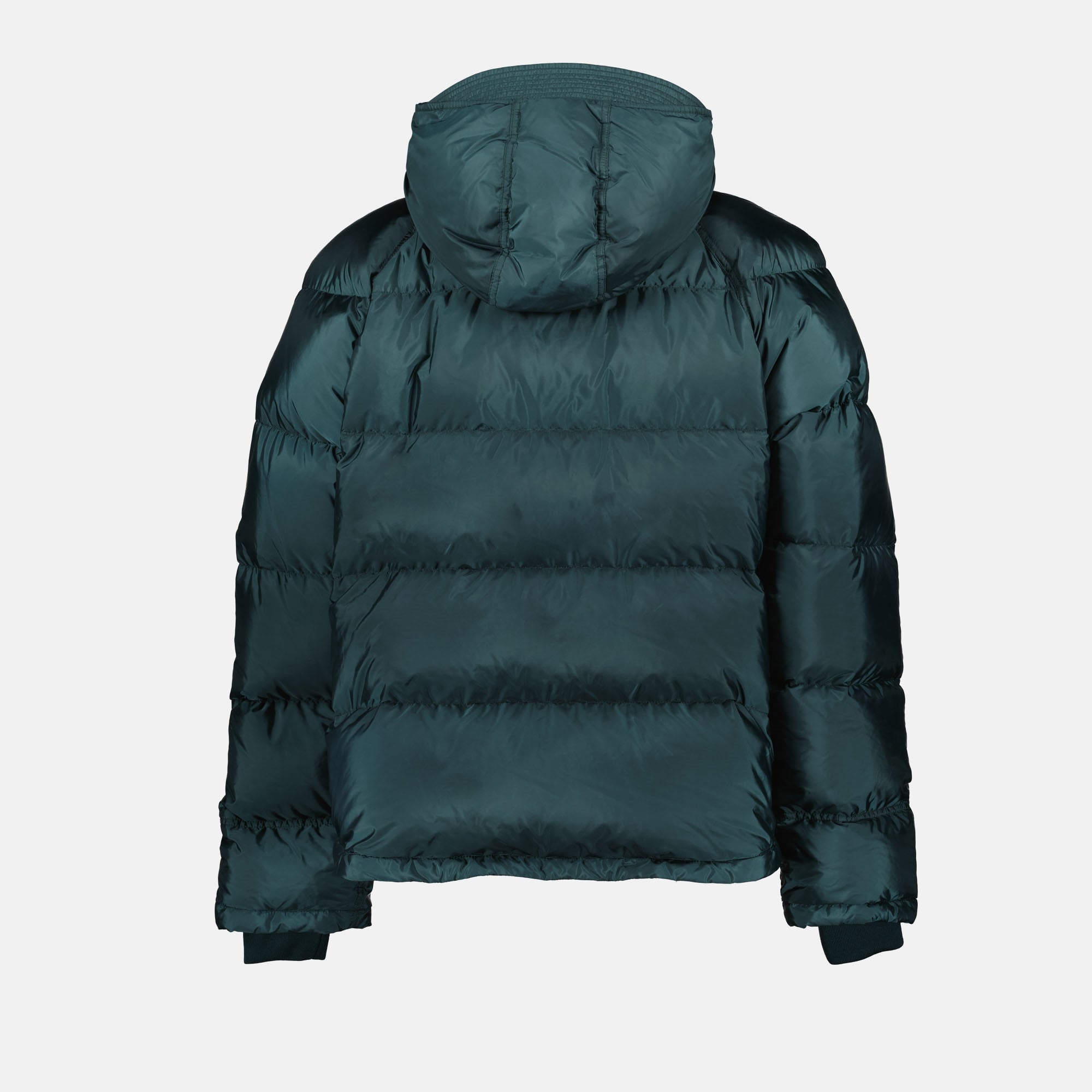 Manteaux Doudoune en Re-Nylon Prada Vert Homme
