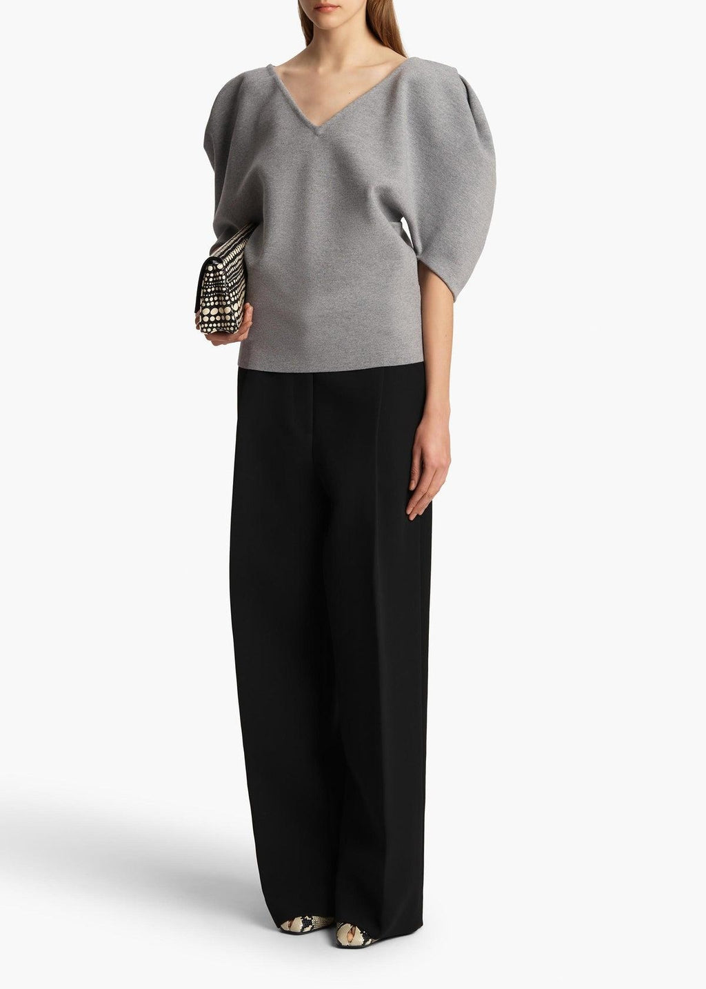 Tops Top Venus Khaite Gris Femme