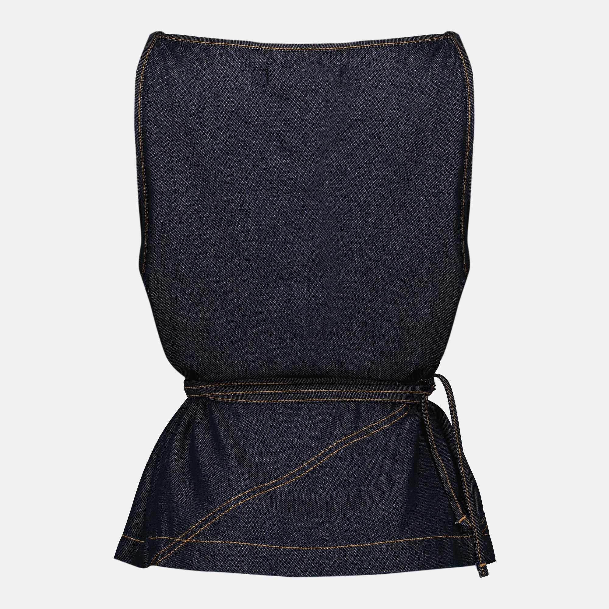 Tops Top portefeuille en denim Iro Bleu foncé Femme