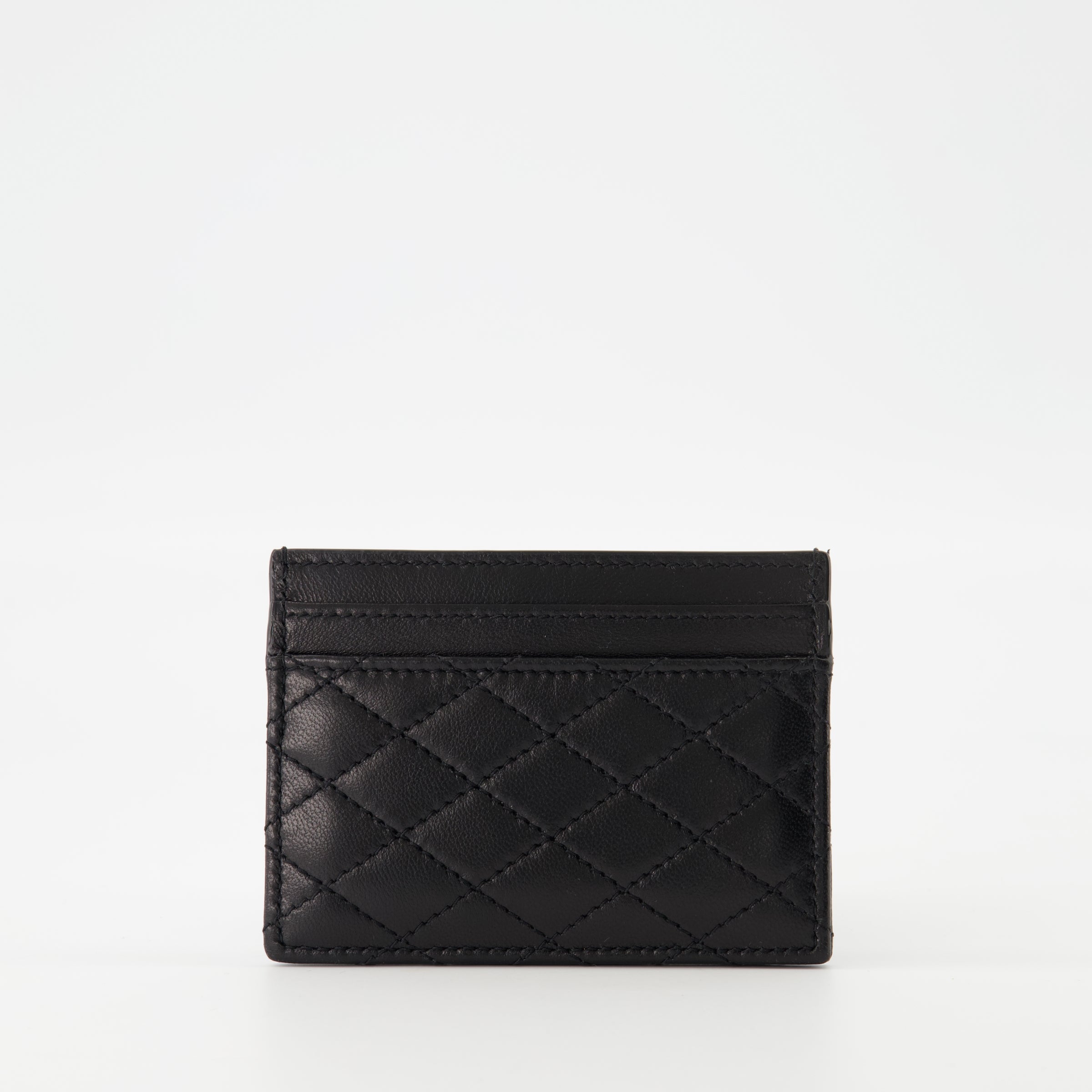 Small leather goods Porte-cartes Cassandre Saint Laurent Black Femme