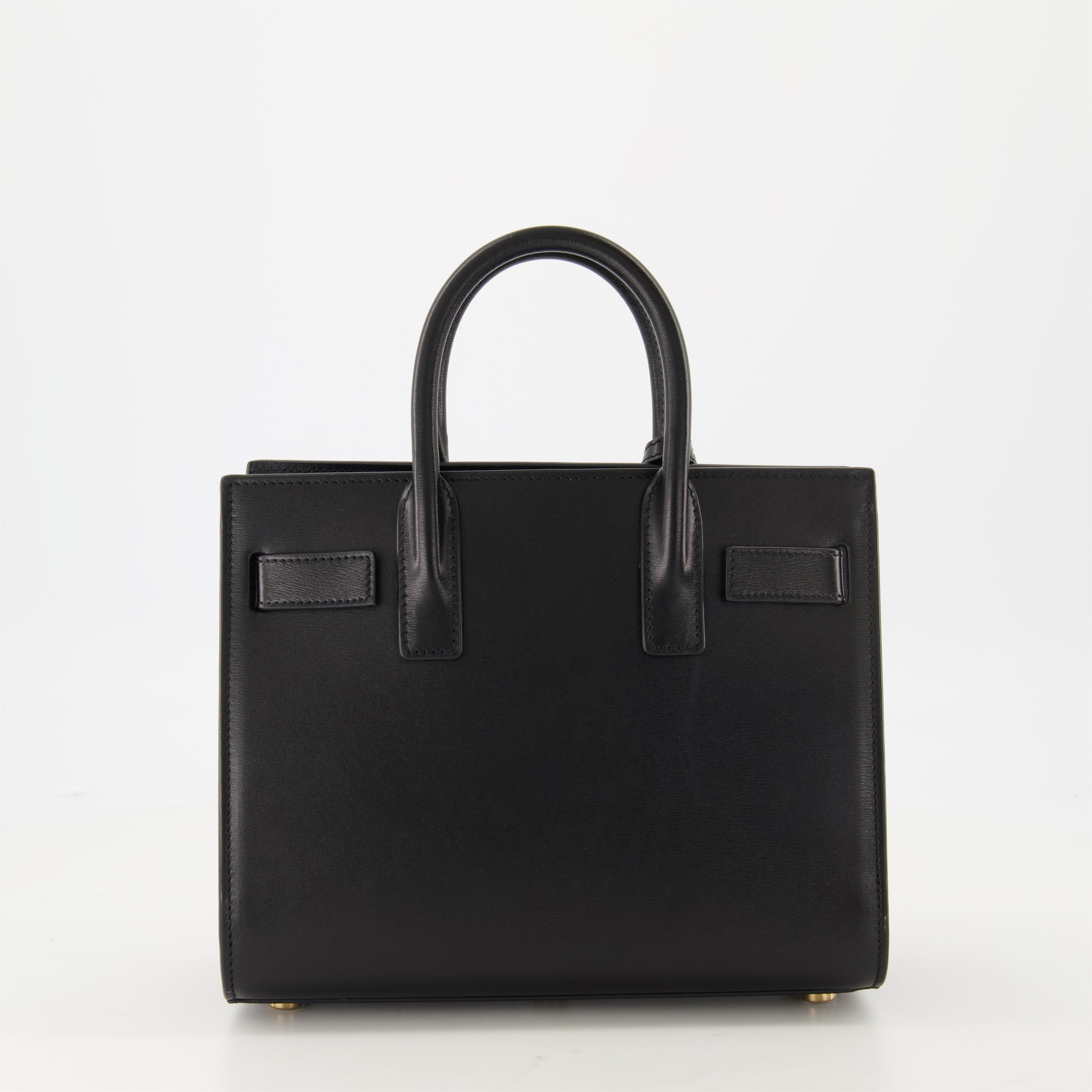 Sacs à main et épaule Sac de jour en cuir Saint Laurent Noir Femme