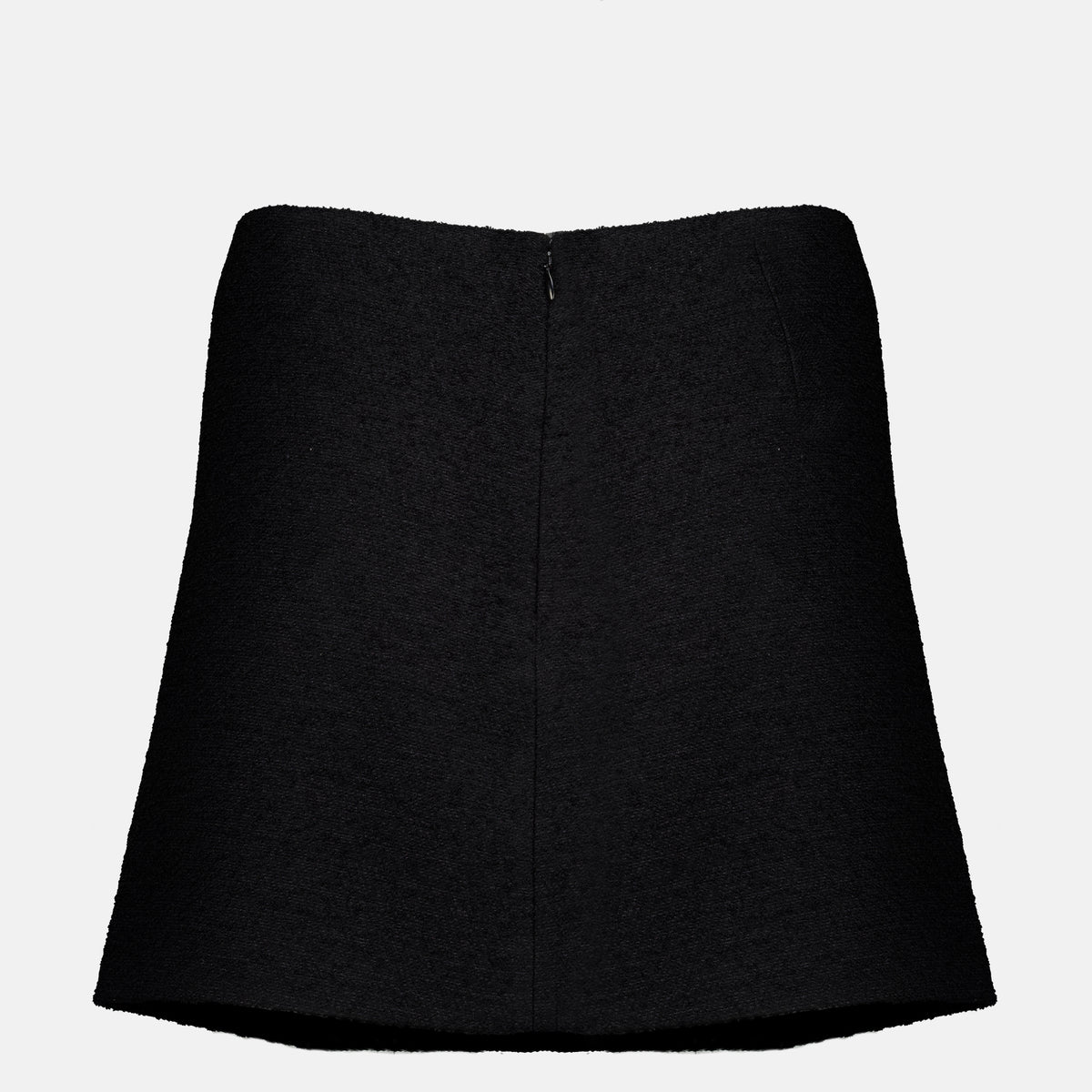 Jupes Mini jupe noir en laine Fendi Noir Femme