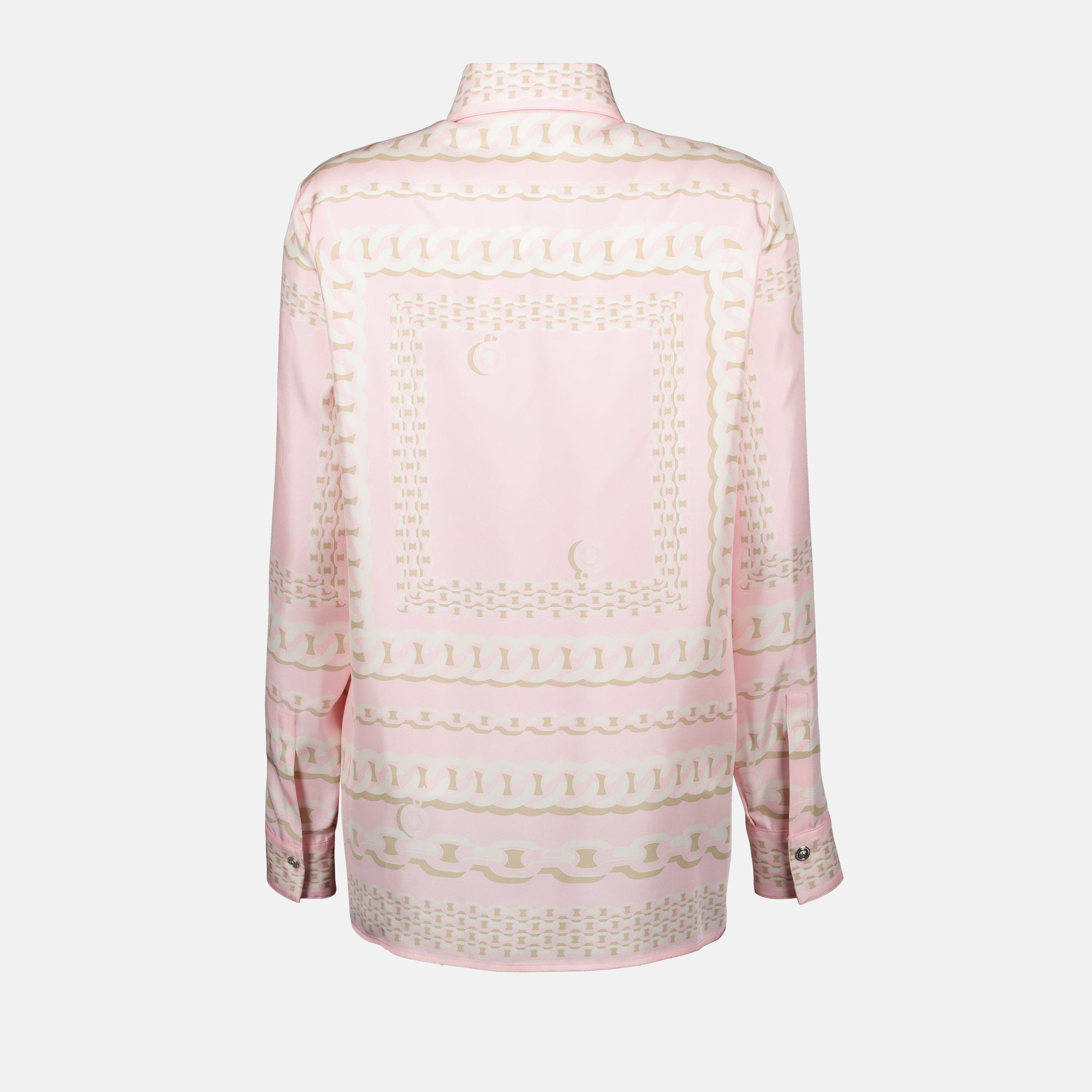Camisas Camisa de Seda Versace Rosa Femme