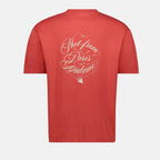 T-shirts T-shirt slogan vignes Drole De Monsieur Rouge Homme