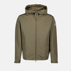 Vestes Veste Traversier Moncler Kaki Homme