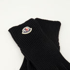 Image de l'article Gants en laine noir de la marque Moncler pour Homme - Saison Automne-Hiver 2025 - Vue détaillée_2