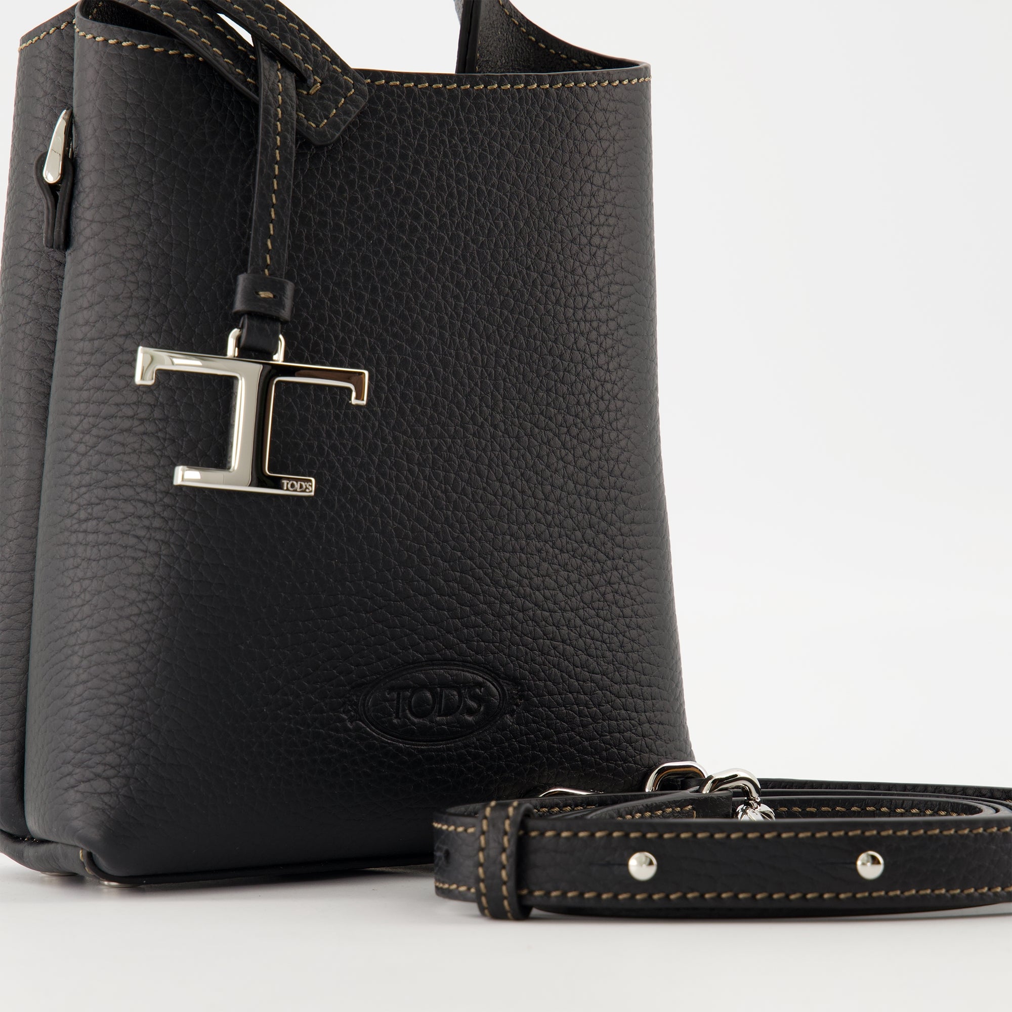 Eimer-Taschen Bucket Bag Tod's Schwarz Damen