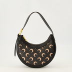 Sacs à dos 문 이클립스 미니 블랙 백 Marine Serre Noir Femme