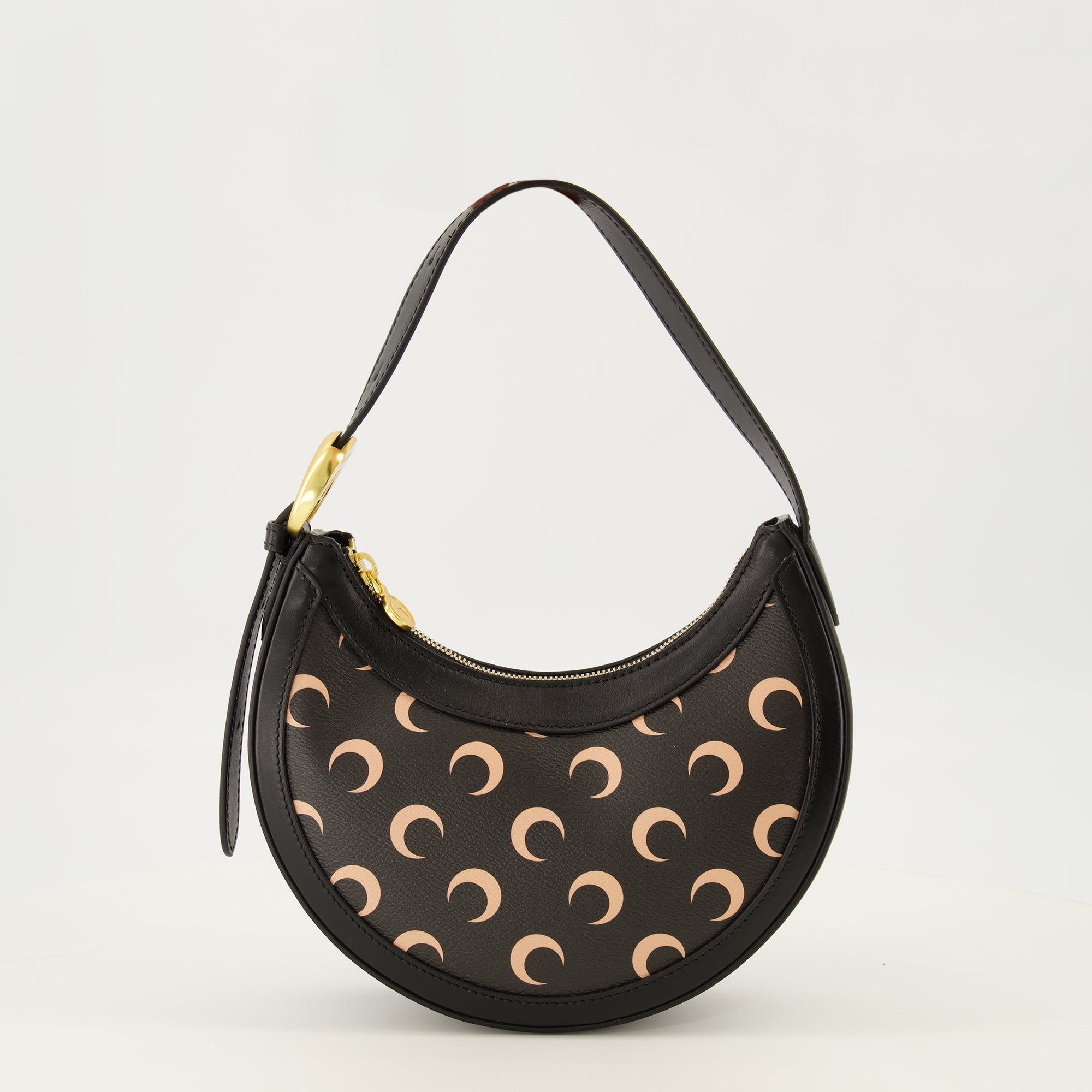 Sacs à dos Moon Eclips Mini Black Bag Marine Serre Noir Femme