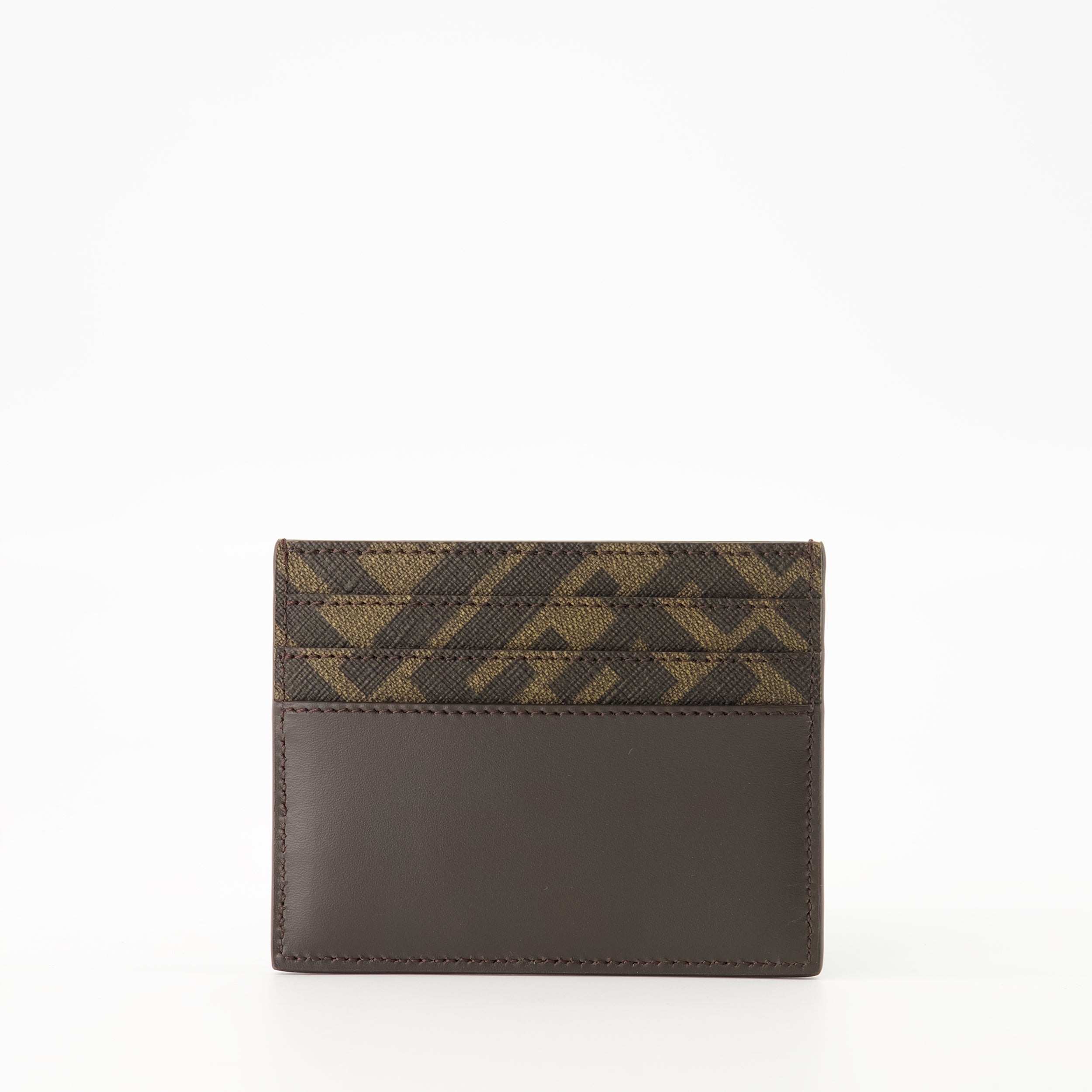 Petite maroquinerie Porte-cartes FF Squared Fendi Marron Homme