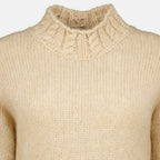 Maille Beiger Rollkragenpullover Moncler Beige Femme