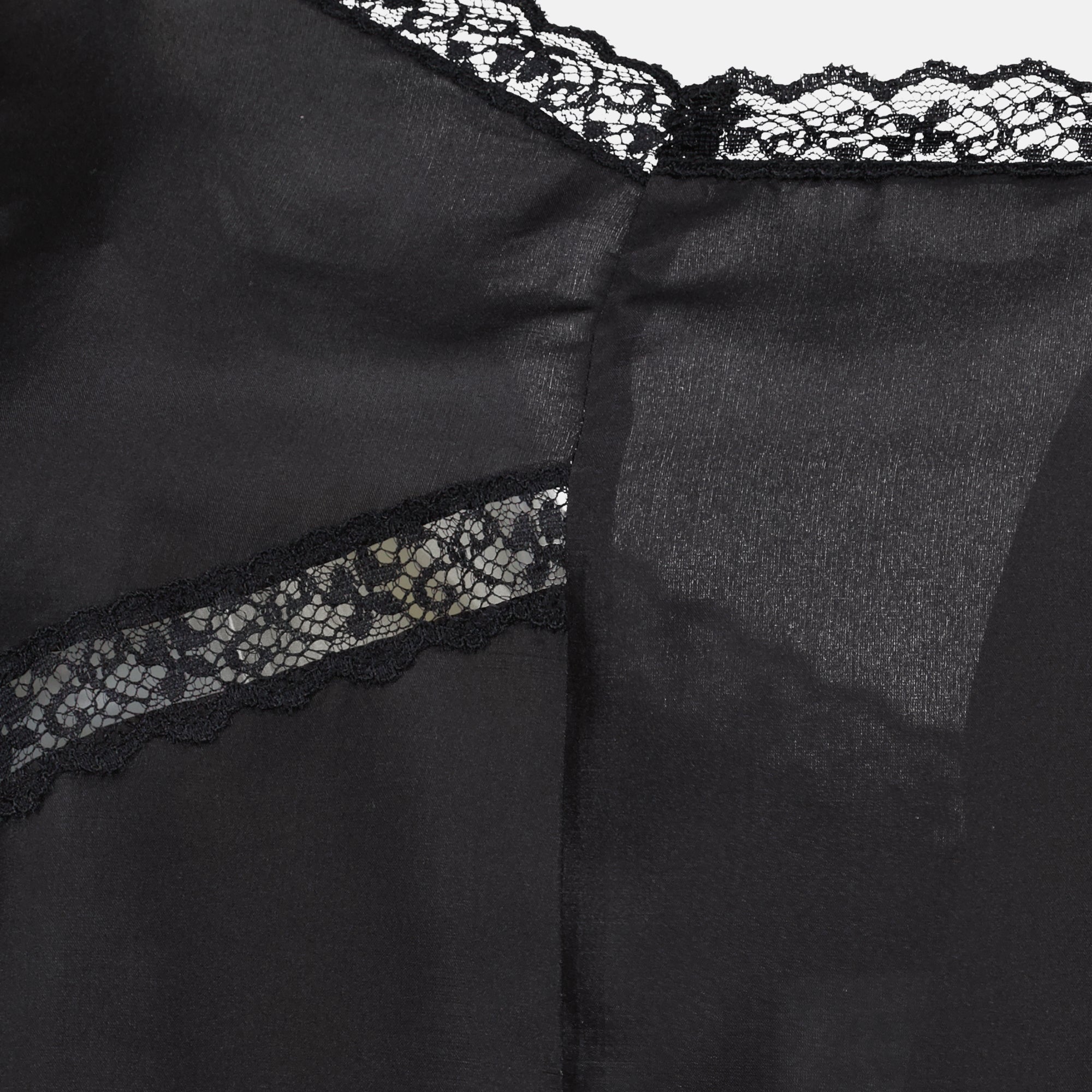 Tops Top à dentelle Mm6 Noir Femme