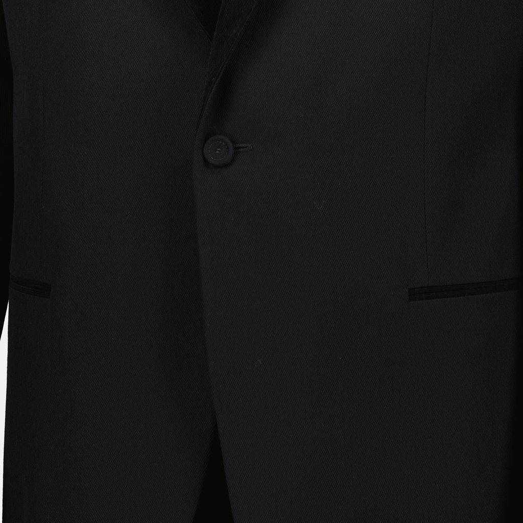 Bild des schwarzen Wollblazers von Dior für Herren - Herbst-Winter 2025 - Detaillierte Ansicht_1