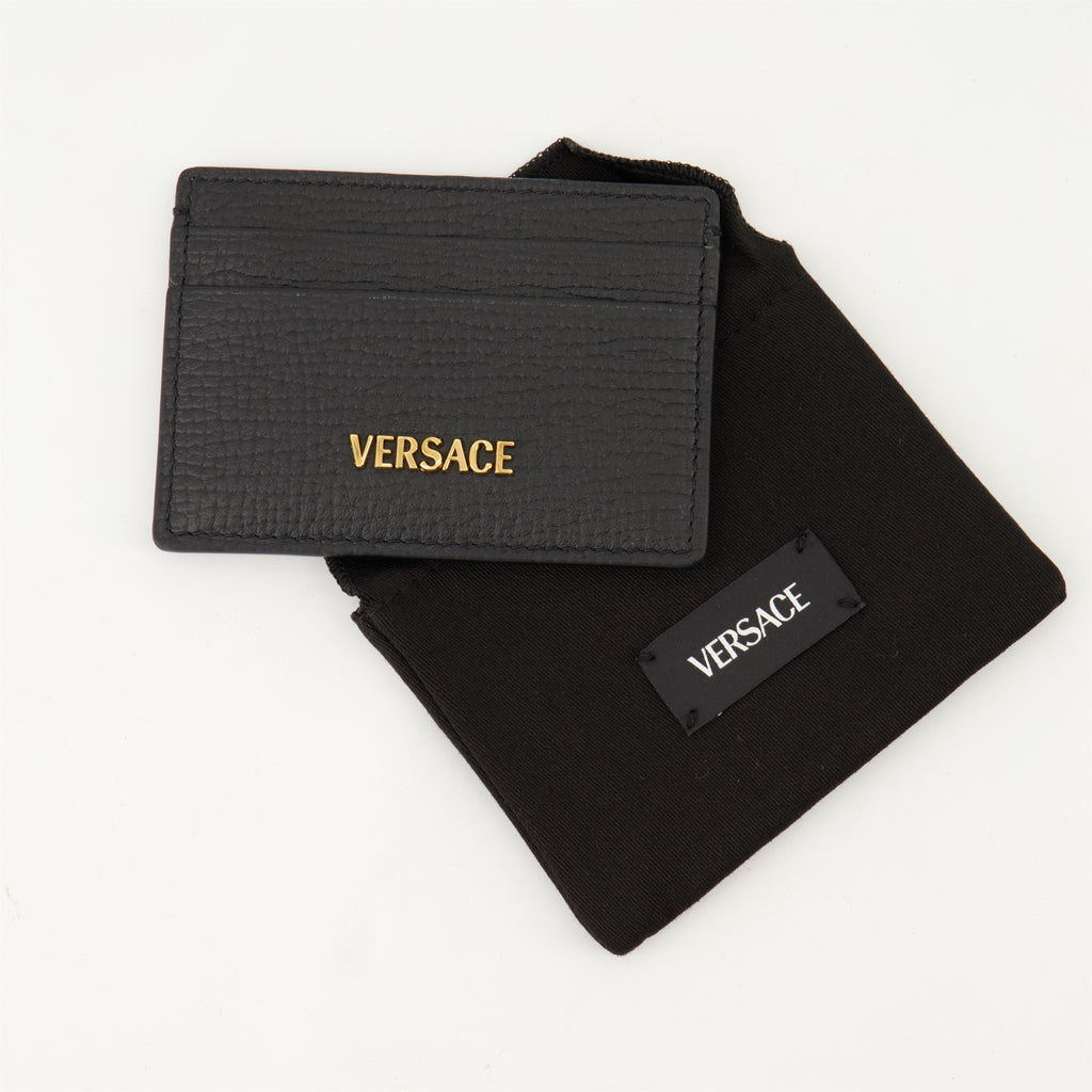 Small leather goods Myth Card Holder Versace Black Homme