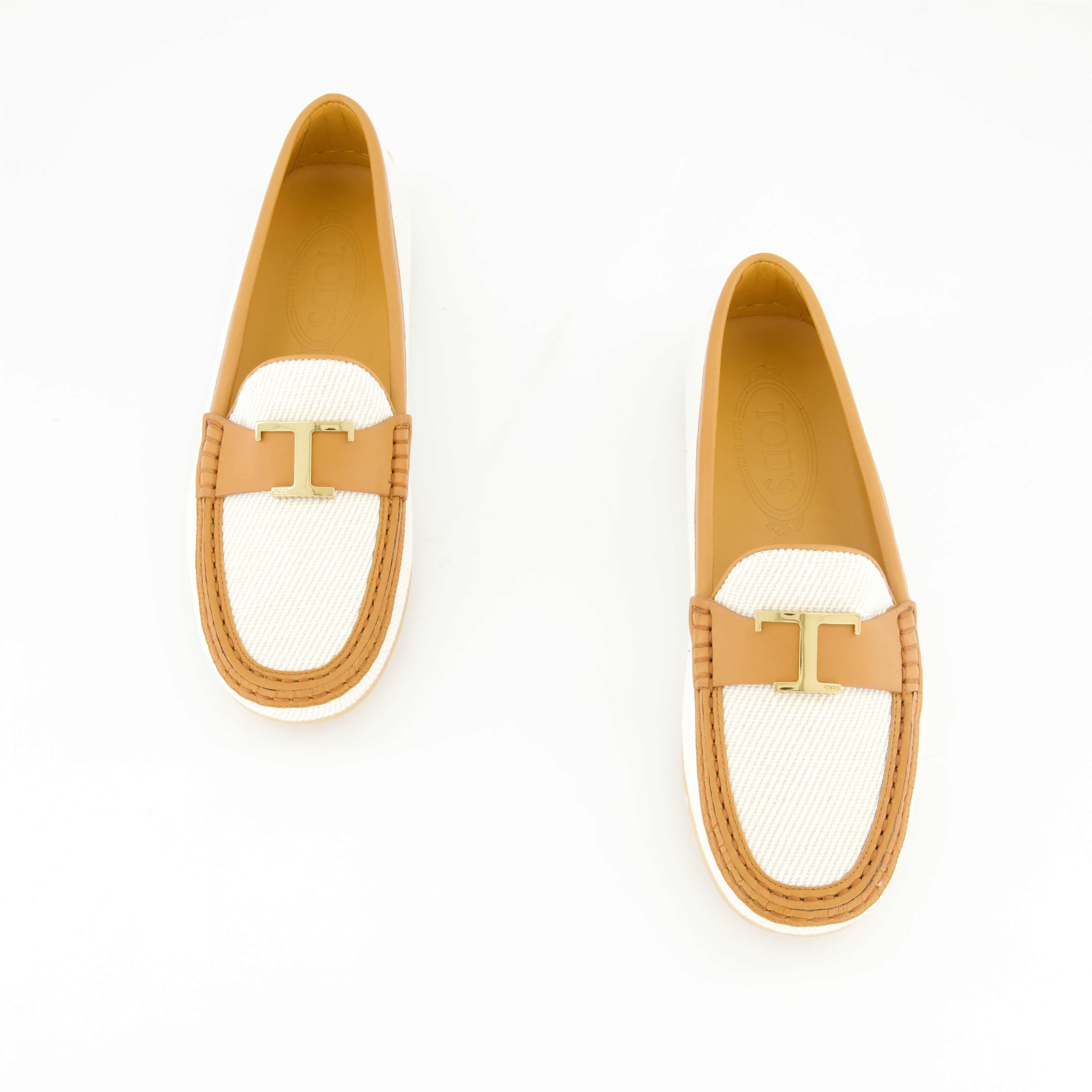 Mocassins Mocassins City Gommino Tod's Beige Femme