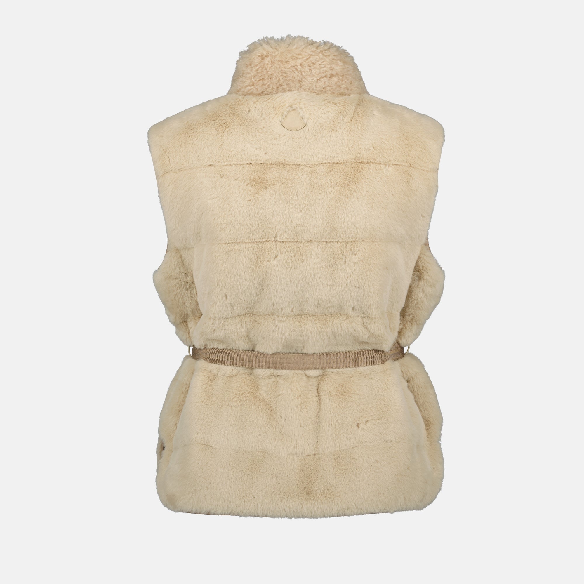 Vestes Joui Ärmellose Jacke Moncler Beige Femme