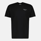 メンズ用のジャンバリュ01ブランドのブラックTシャツの画像 - 春夏2026 - 正面からのビュー