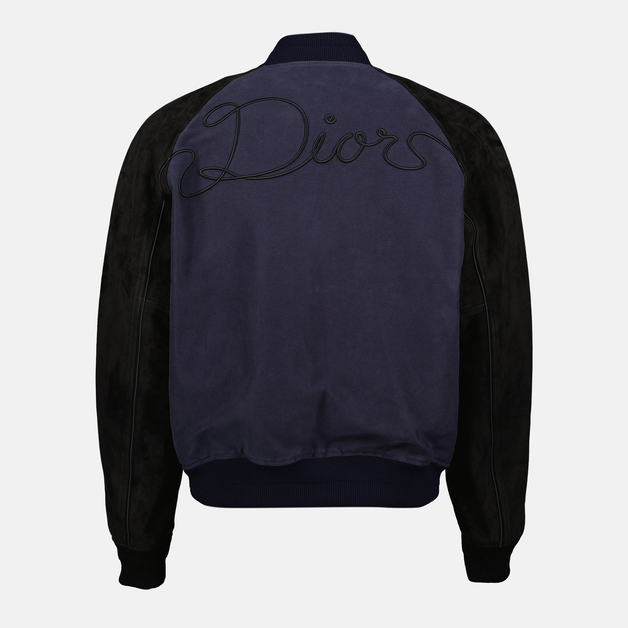 Immagine dell'articolo Giacca Varsity blu navy di Dior per Uomo - Stagione Primavera-Estate 2026 - Vista Posteriore