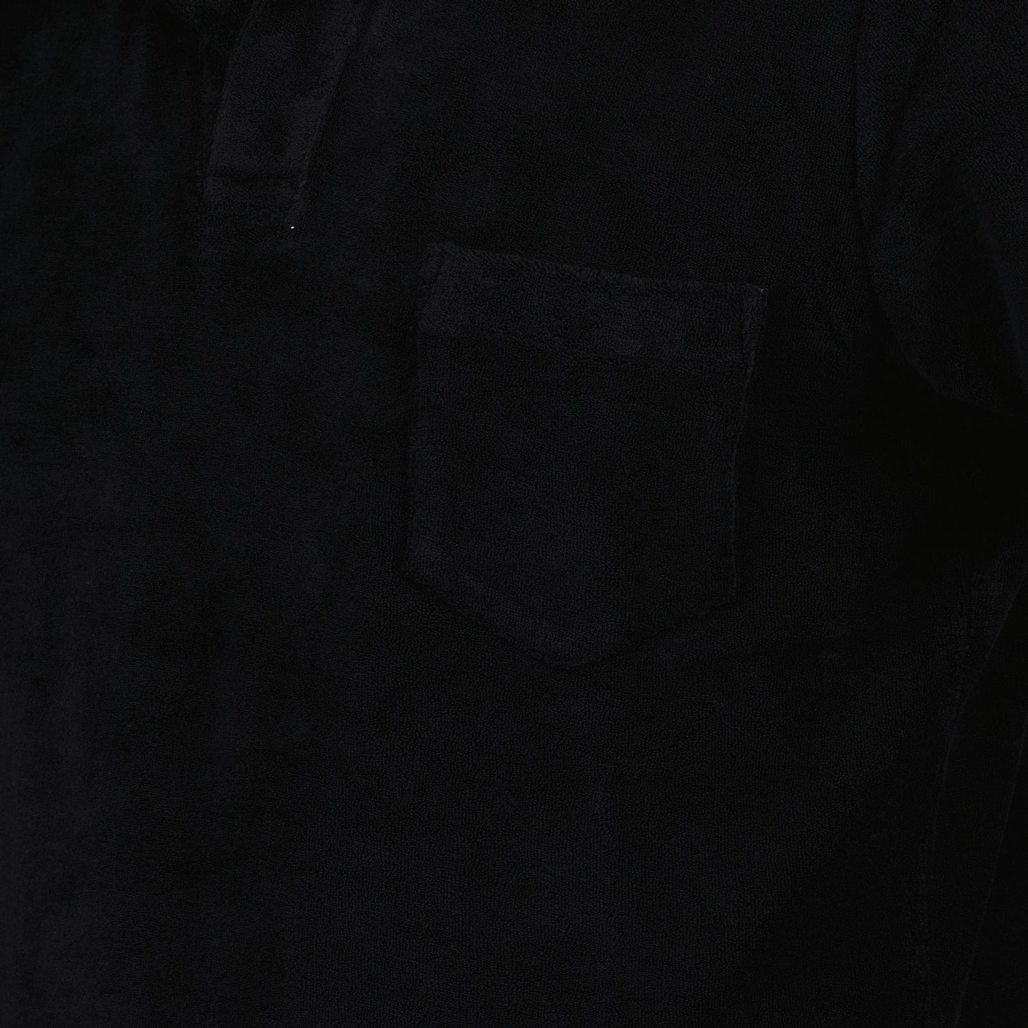 Polos Polo Terry Orlebar Brown Negro Homme