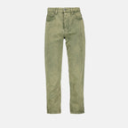 Pantalons Jeans en denim Ami PARIS Kaki Homme