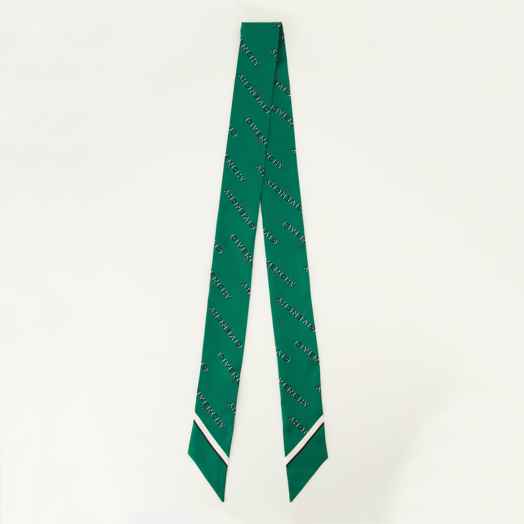 Écharpes, foulards et gants Bandeau en soie Shadow vert Givenchy Vert Femme