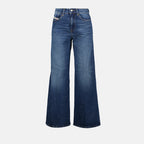 Pantalons Jean wide 1978 D-Akemi Diesel Bleu Femme