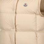 Vestes Doudoune sans manches Badia Moncler Beige Femme