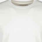 T-shirts T-shirt Branco de Algodão Bordado CD Dior Blanc Homme
