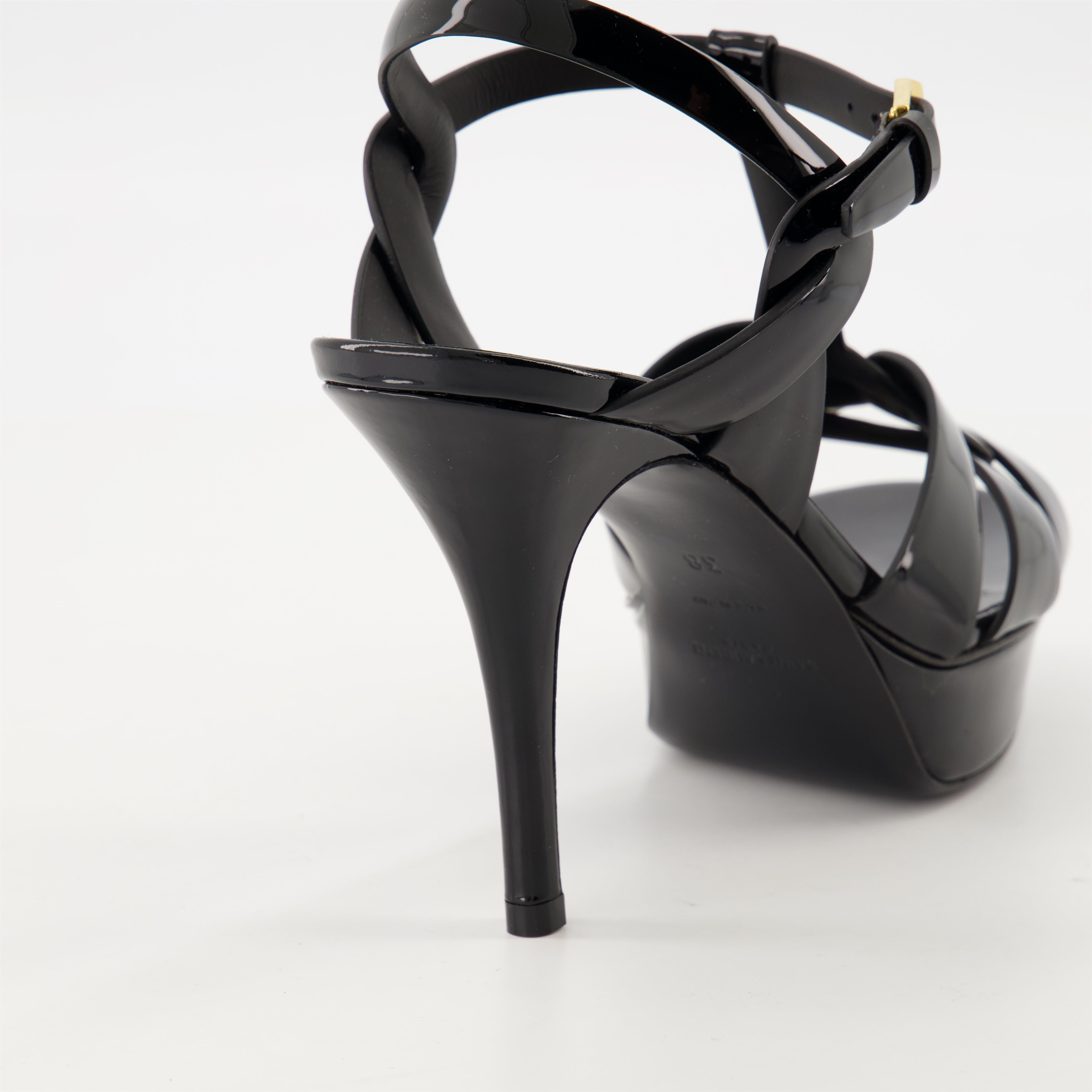 Chaussures ouvertes Escarpins Tribute Saint Laurent Noir Femme