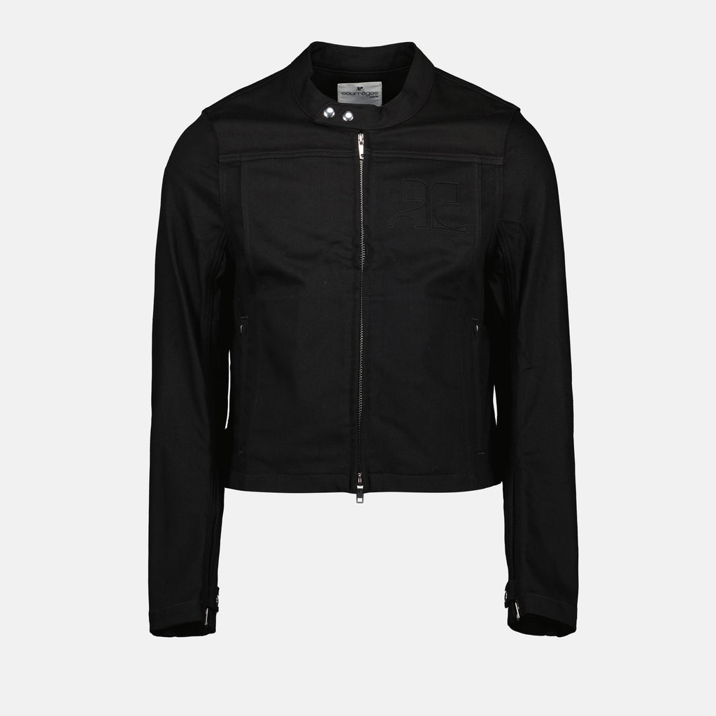 Jaquetas Blouson Iconic Courrèges Preto Homme