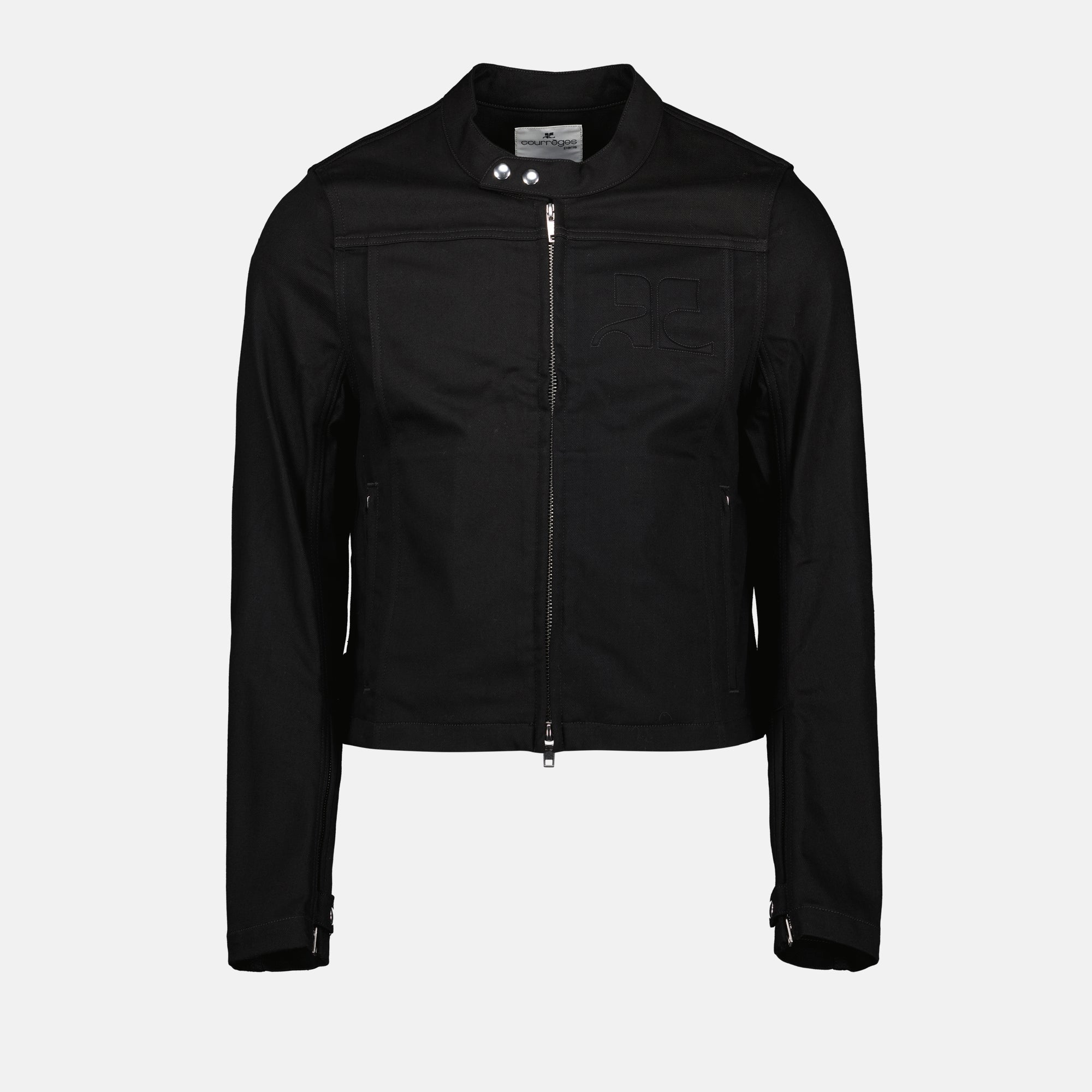Jaquetas Blouson Iconic Courrèges Preto Homme