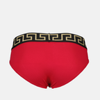 アンダーウェア・ホームウェア Slip Greca Versace 赤 Homme