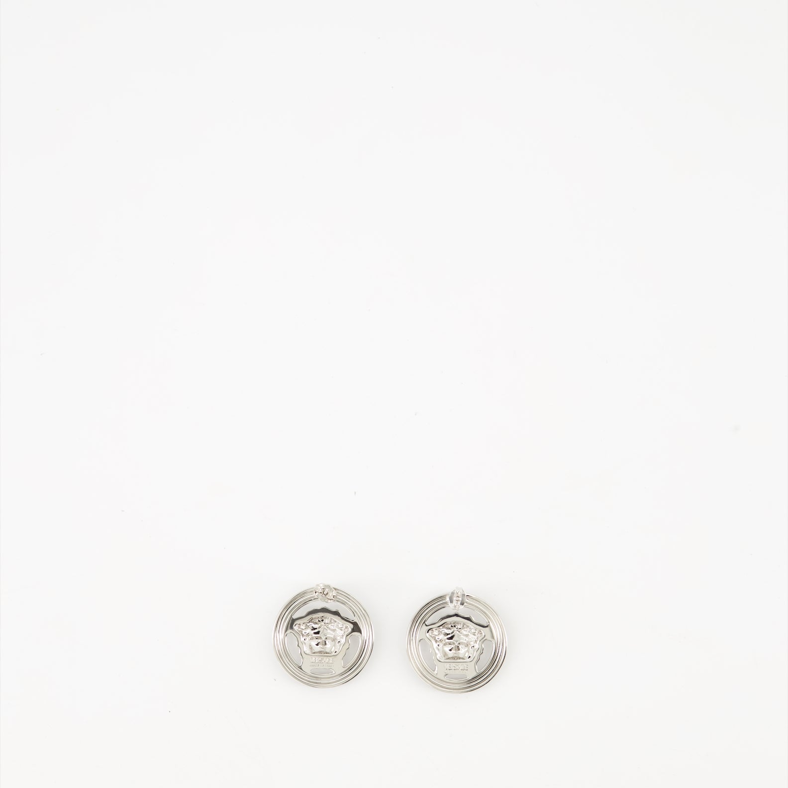 Bijoux Boucles d'oreilles Medusa '95 Versace Argenté Femme