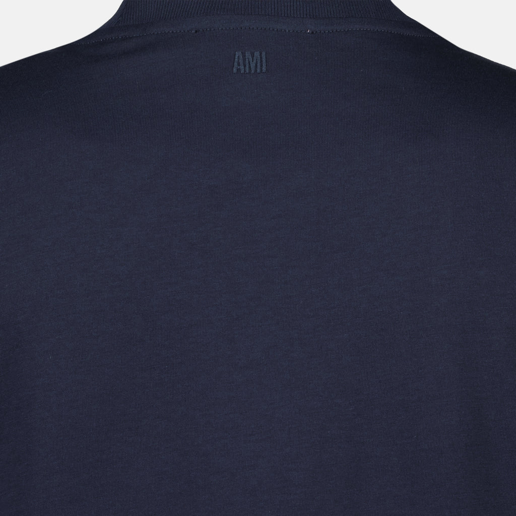 Camisetas T-shirt Ami de coeur Ami PARIS Azul escuro Homme