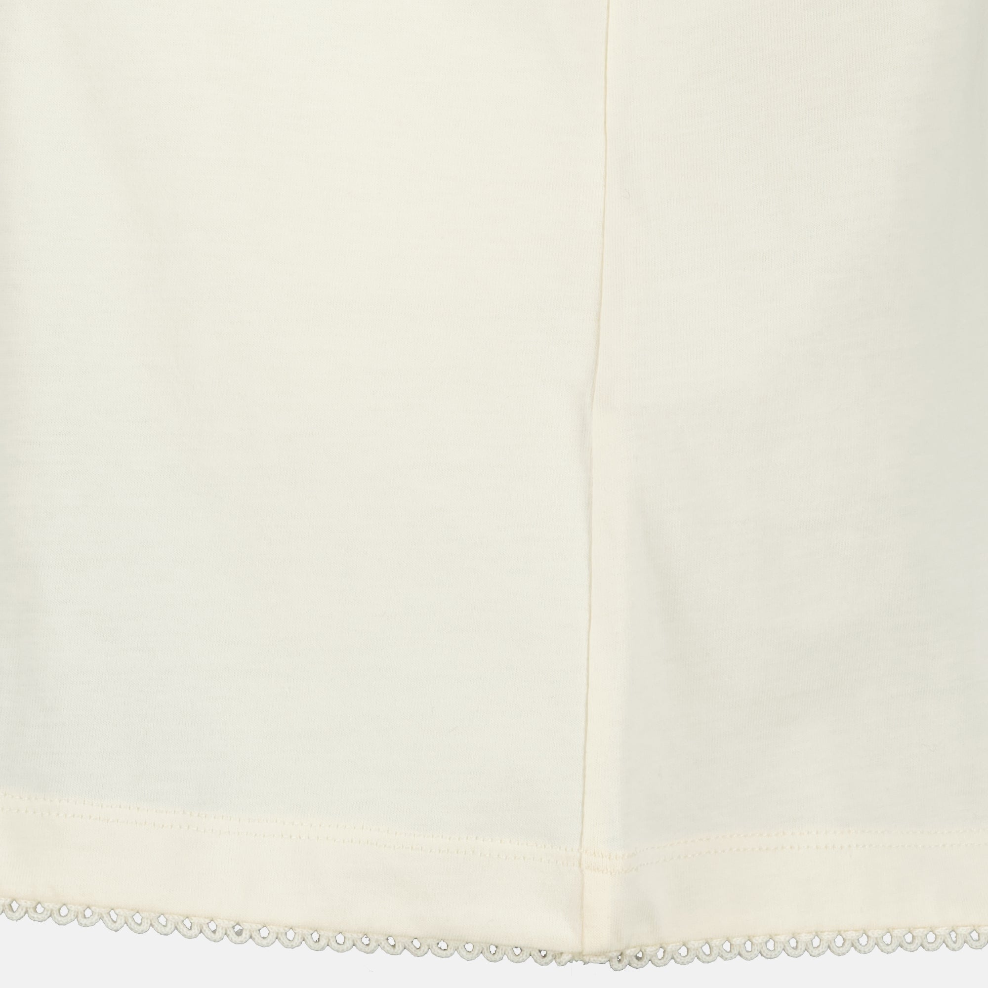 Image de l'article T-shirt logo blanc de la marque Moncler pour Femme - Saison Printemps-Été 2026 - Vue de Dos