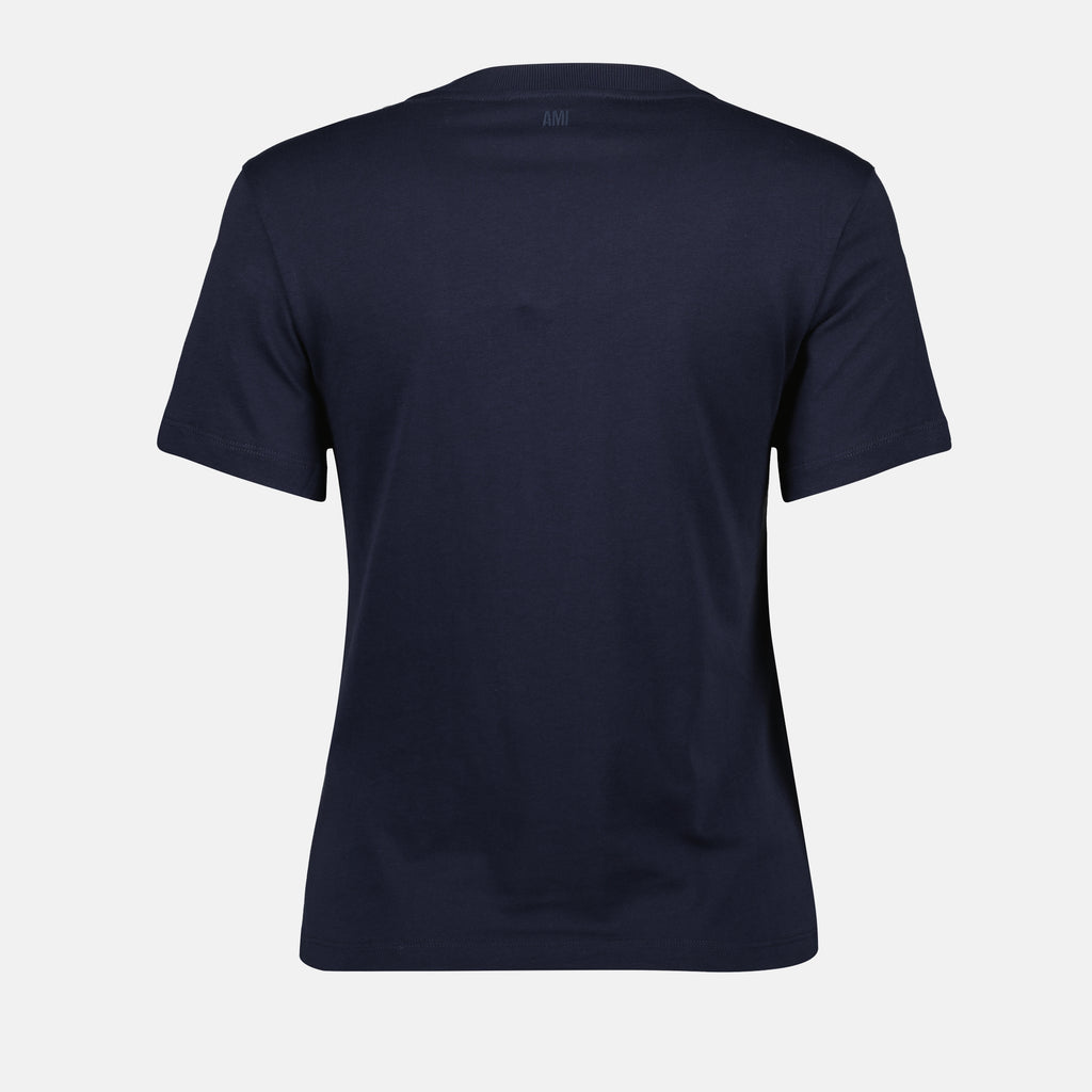 Camisetas T-shirt Ami de coeur Ami PARIS Azul escuro Femme