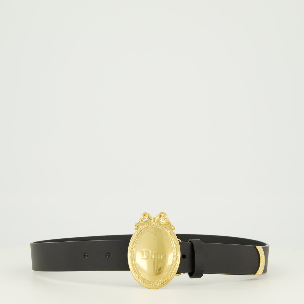 Ceintures Ceinture Médaillon noir Dior Noir Homme