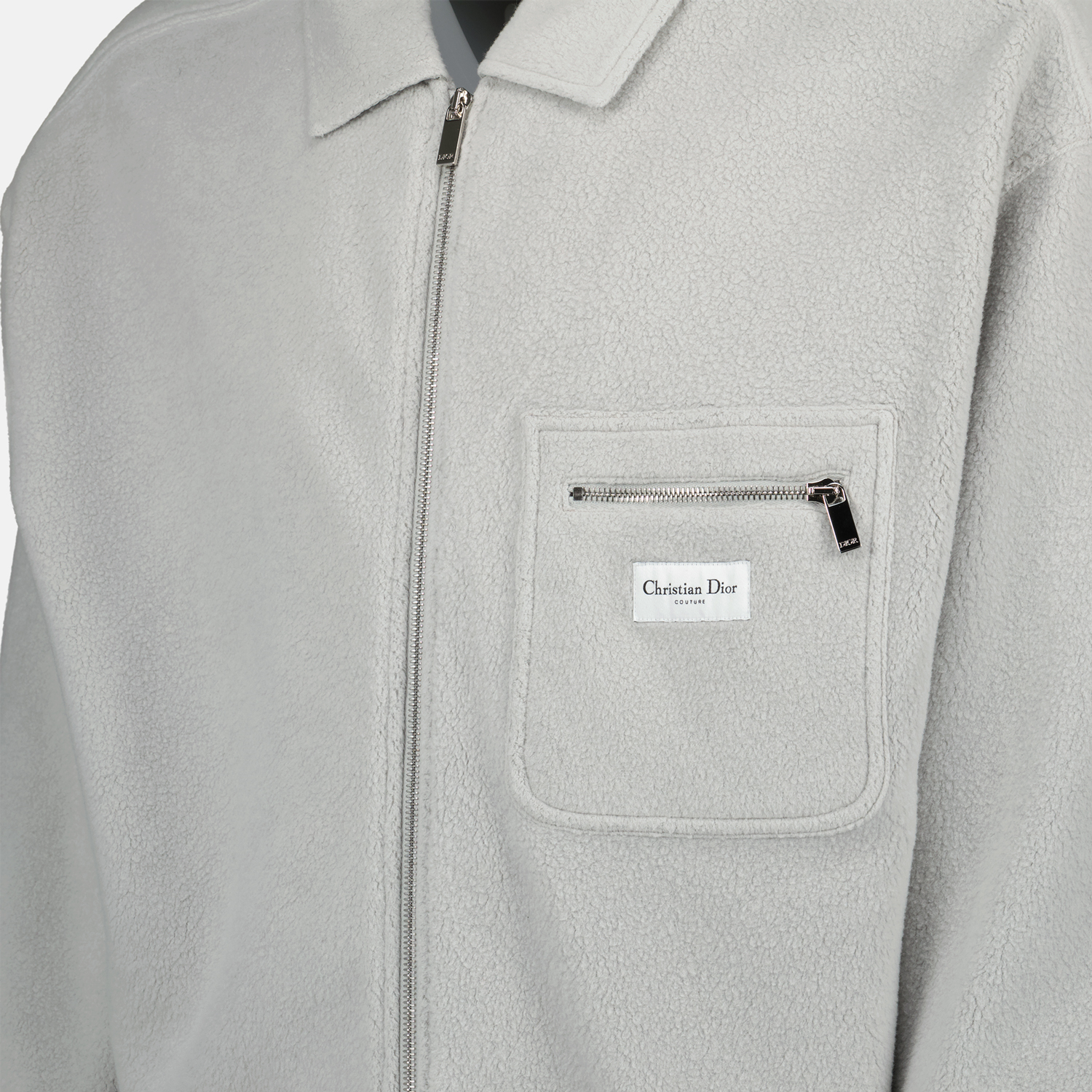 Jaquetas Casaco com Fecho Dior Cinza Homme